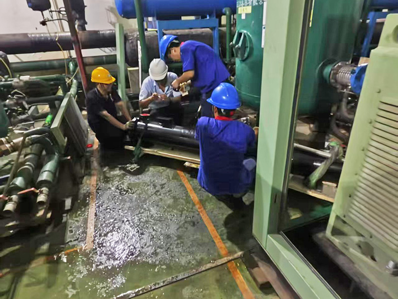 寿力 空压机 更换冷...